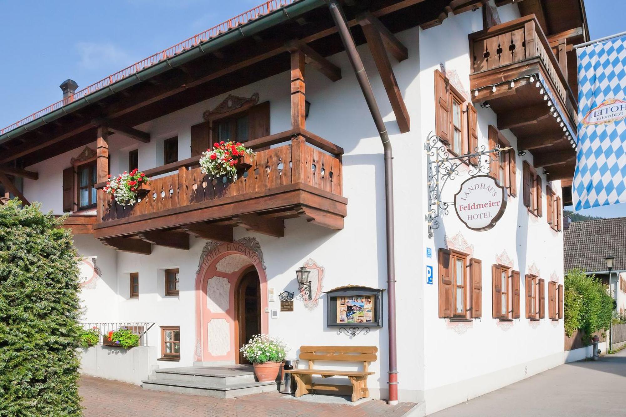 Hotel Landhaus Feldmeier ***S Oberammergau Dış mekan fotoğraf